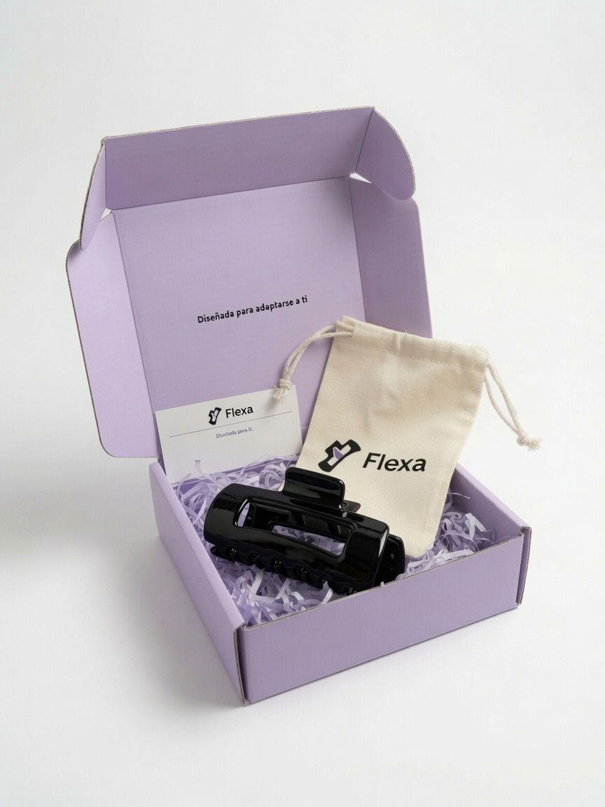 Packaging pinza negra