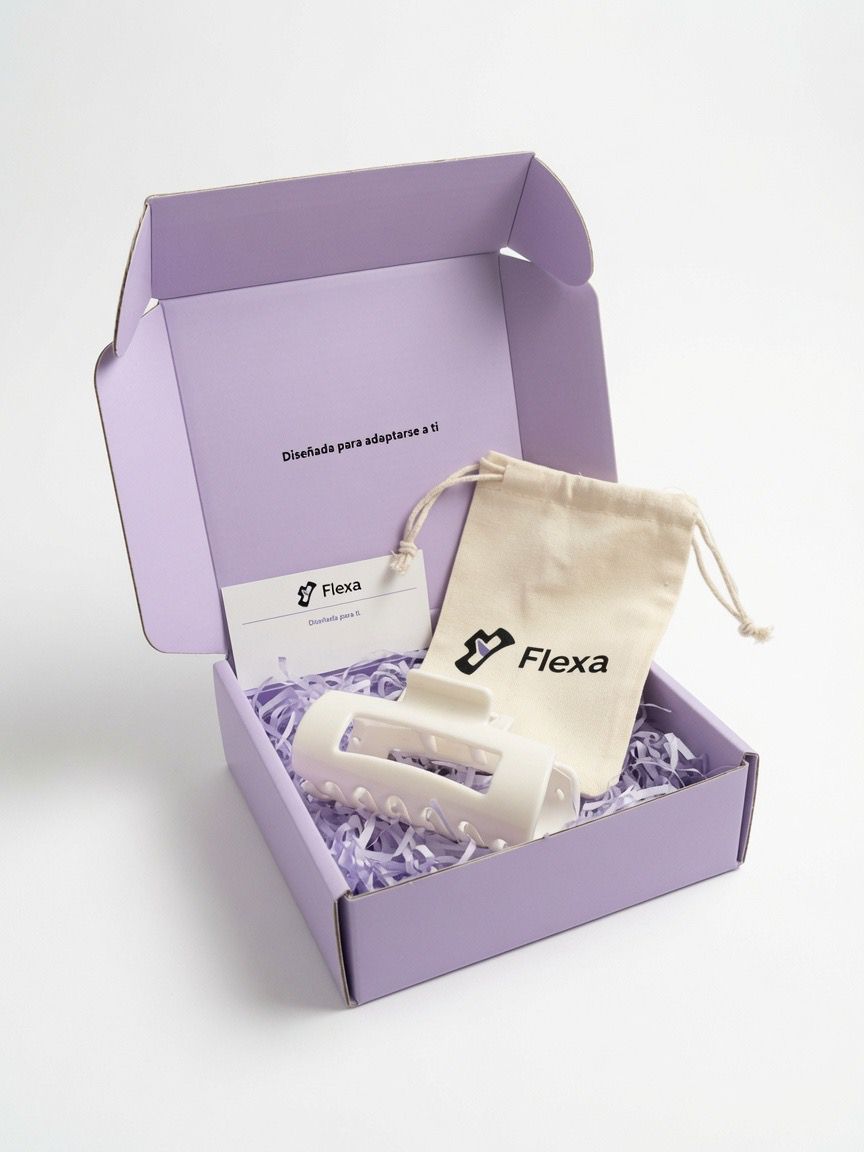 Pinza blanca Packaging