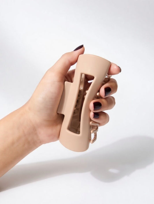 Pinza flexible beige